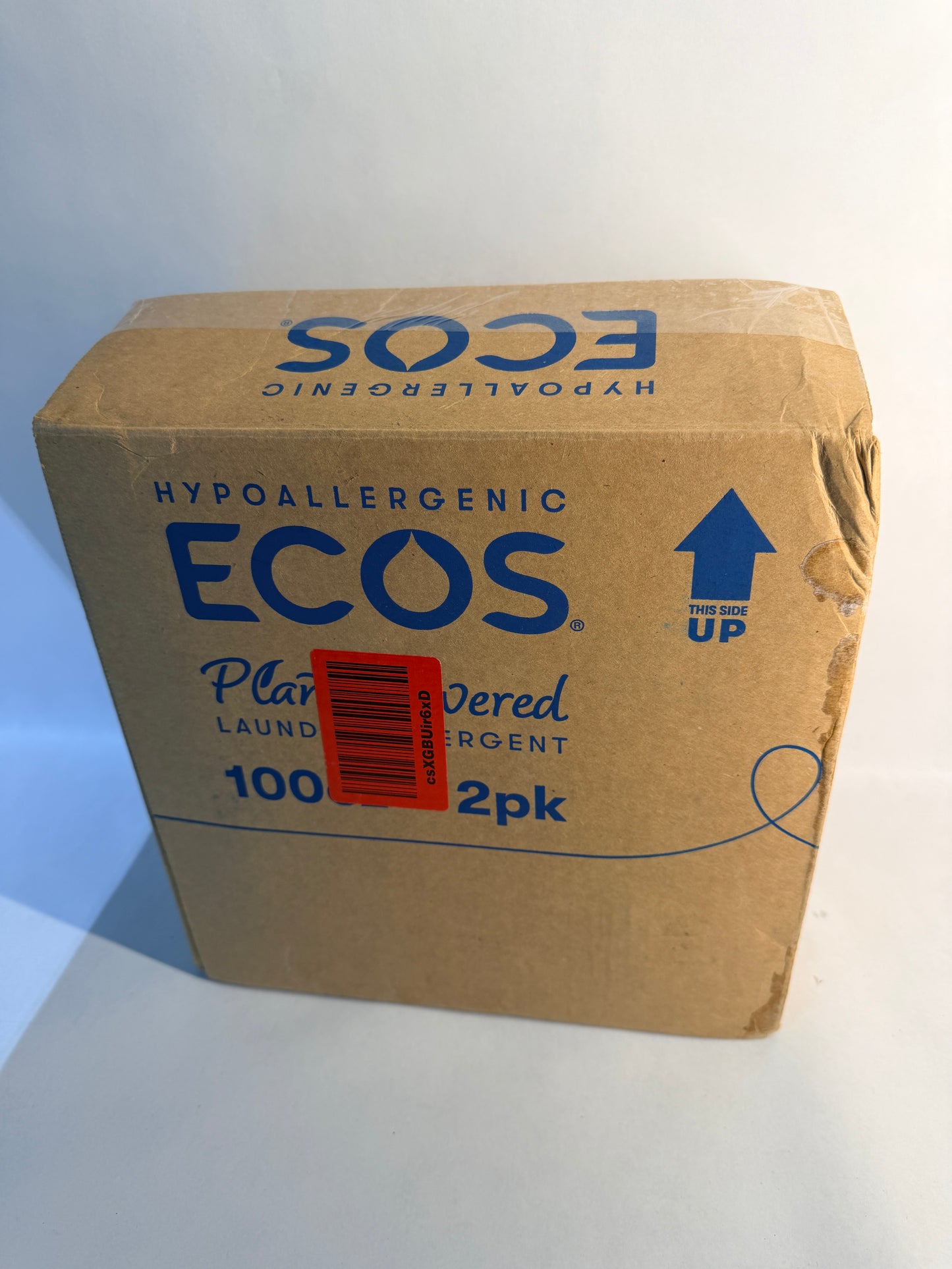 ECOS Laundry Detergent Free & Clear 200 Loads Pack of 2 100 Fl Oz