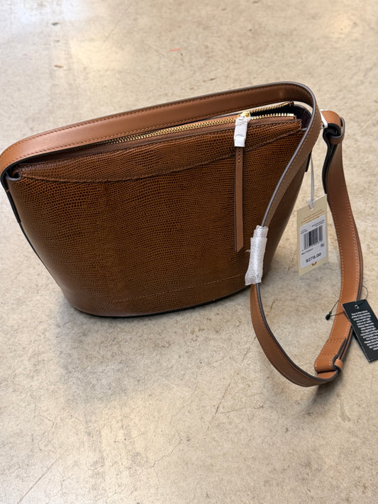 Radley London Kensal Faux Lizard Ziptop Crossbody Bag - Saddle - 5063370002840