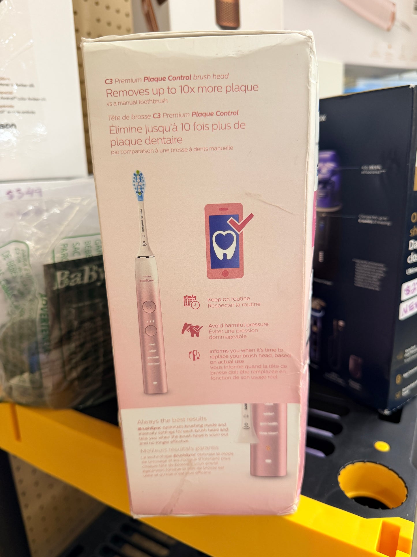 Philips Sonicare 9000 Special Edition Rechargeable Toothbrush Pink HX9911/90