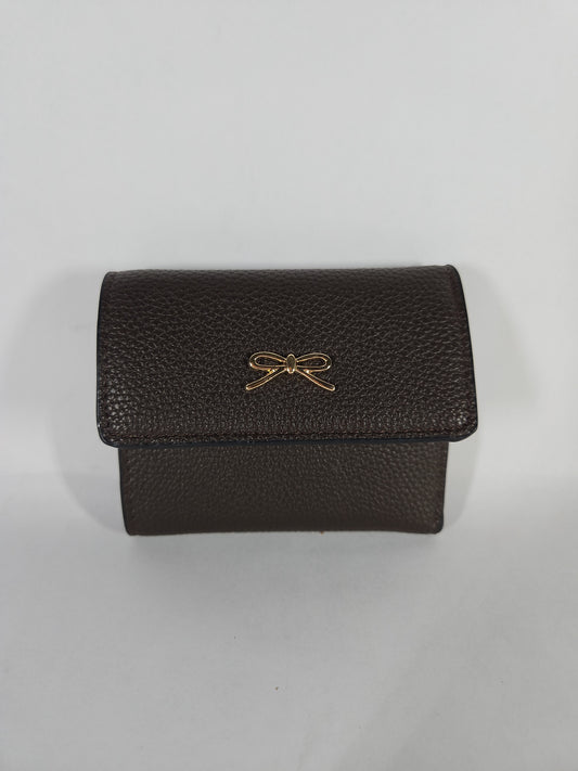 On 34th Maddynn Wallet – Chocolate/Gold