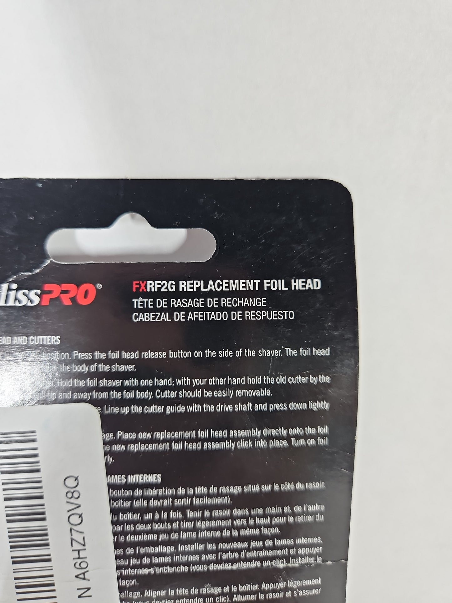 BaBylissPRO FXRF2G Replacement Foil & Cutter Gold Fits FOILFX02 FXFS2G