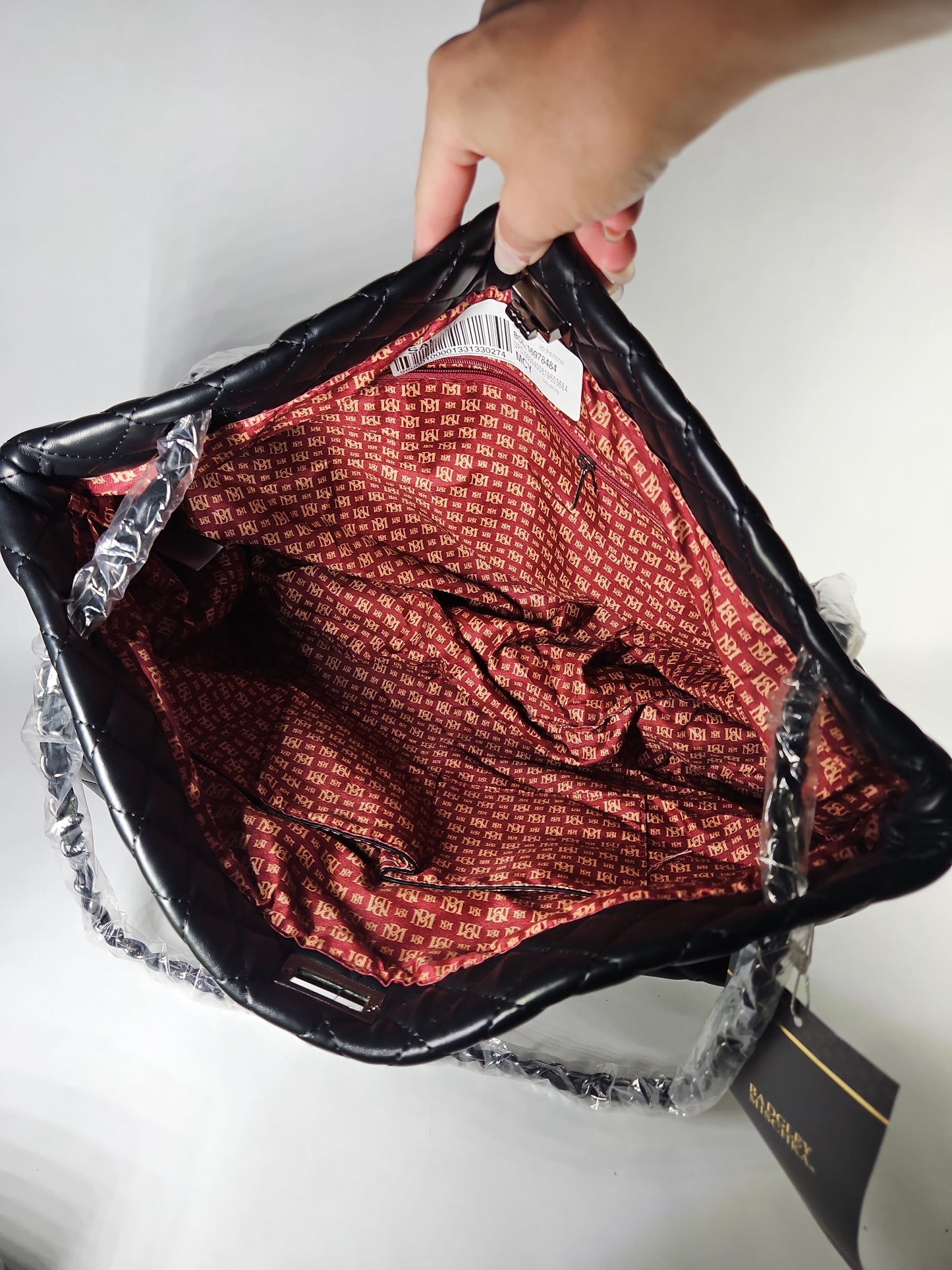 Badgley Mischka Diana Travel Weekender Bag – Black