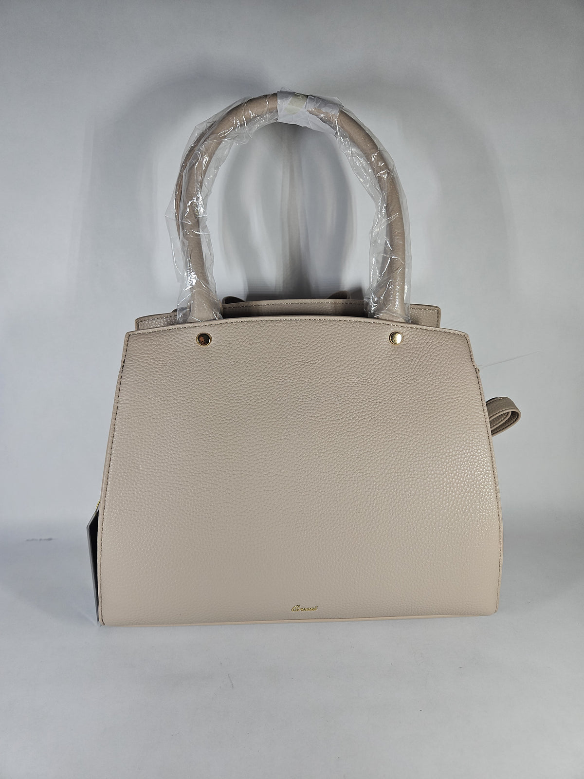 Crossi Grace Bowtie Top Handle Satchel – Ivory