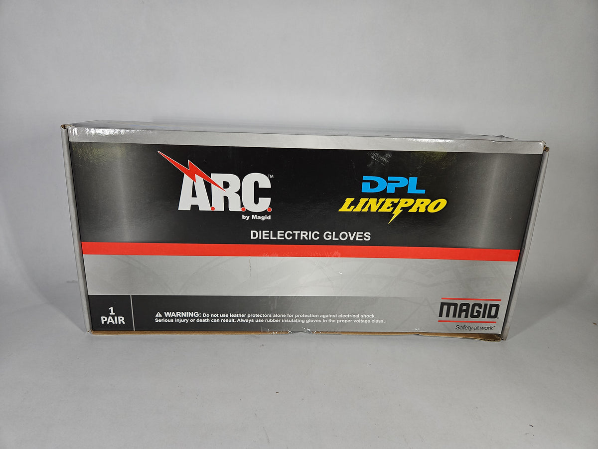 Magid A.R.C. Class 0 Electrical Insulating Gloves – Black, Size 8.5