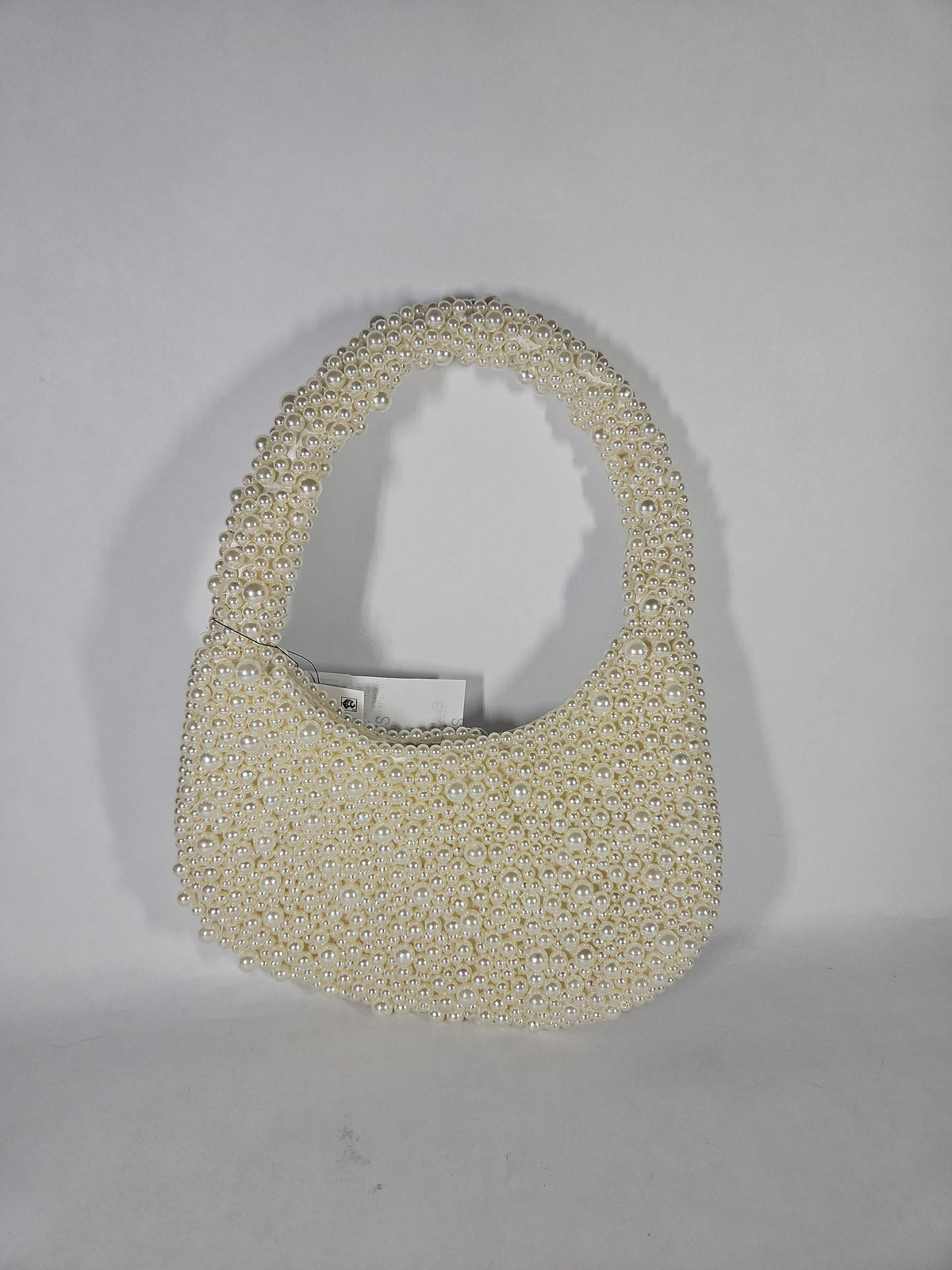 I.N.C. International Concepts All Over Pearl Pouch Clutch – Pearl