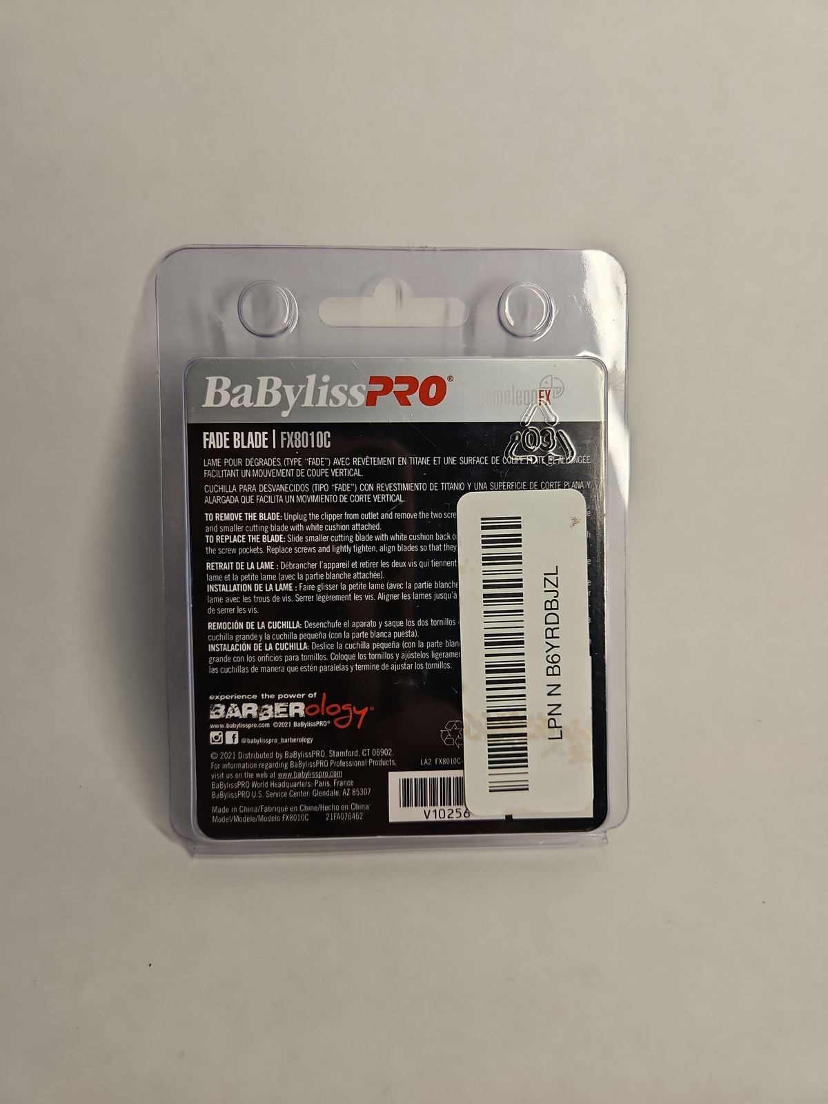 BaBylissPRO ChameleonFX Titanium Fade Blade FX8010C