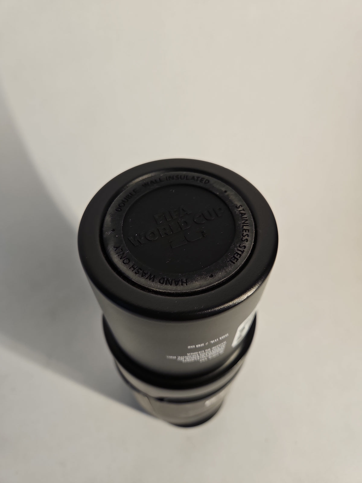 FIFA We Are 26 Logo Stainless Steel Tumbler – Black, 20 oz