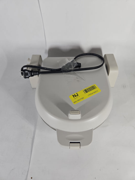 bella Fits-Anywhere Flip-n-Store Belgian Waffle Maker 35102 - Oatmilk - Used
