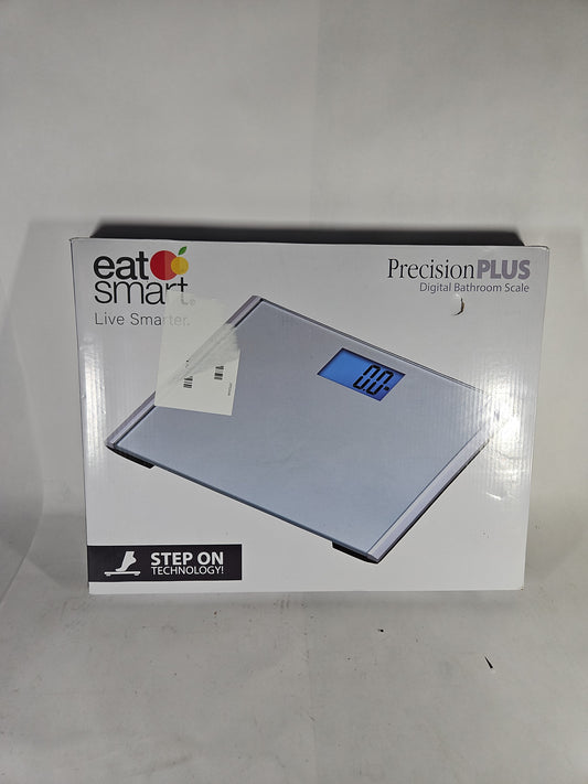 Eat Smart Precision Plus Digital Bathroom Scale ESBS-05 440 lb - Silver