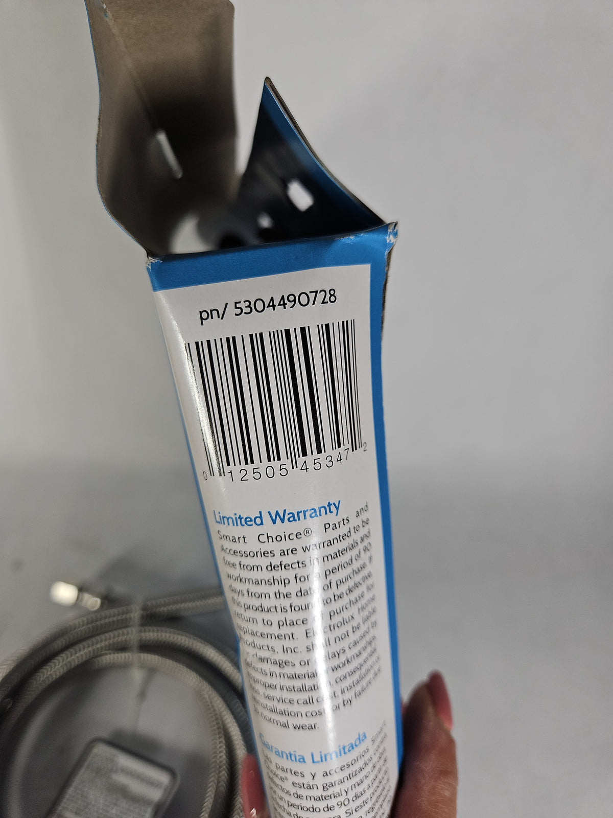 Smart Choice 6 ft Stainless Steel Refrigerator Waterline Kit