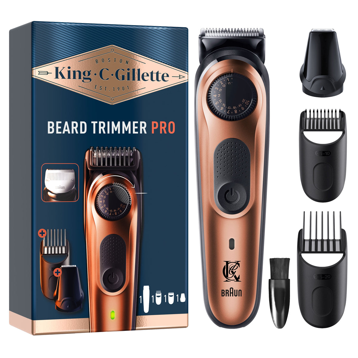King C. Gillette Beard Trimmer PRO (Model 5517)