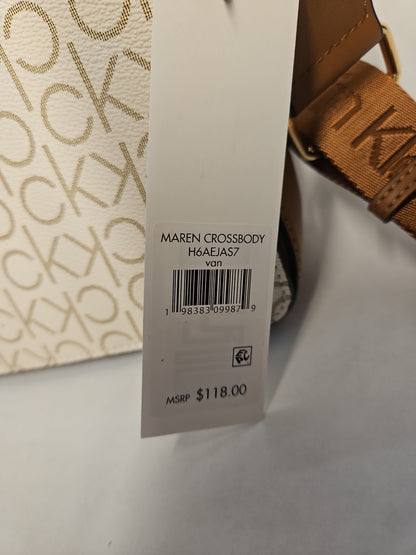 Calvin Klein Marin Crossbody Bag Vanilla H6AEJAS7 [New/NWT/Used] Women's Purse