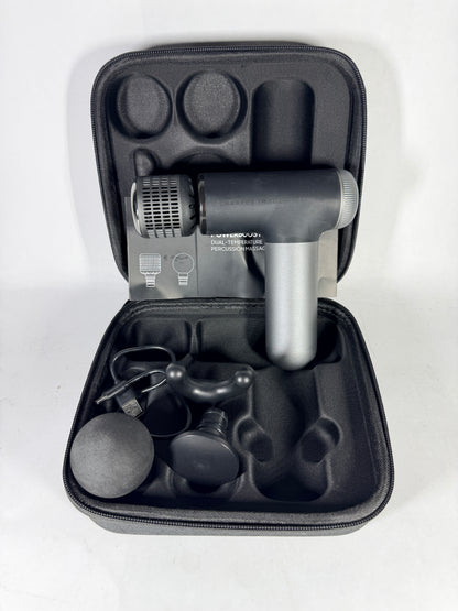 Sharper Image PowerBoost Pro+ Compact Hot & Cold Percussion Massager