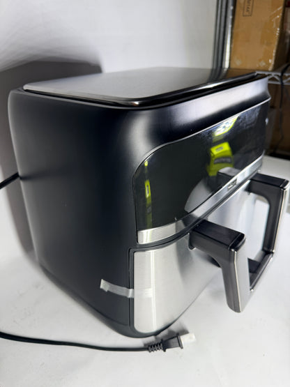 bella PRO 9 Qt TriZone Air Fryer Dual Flex Basket 90242 - Stainless Steel
