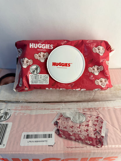 Huggies Nourish Baby Wipes – 560 Count | New
