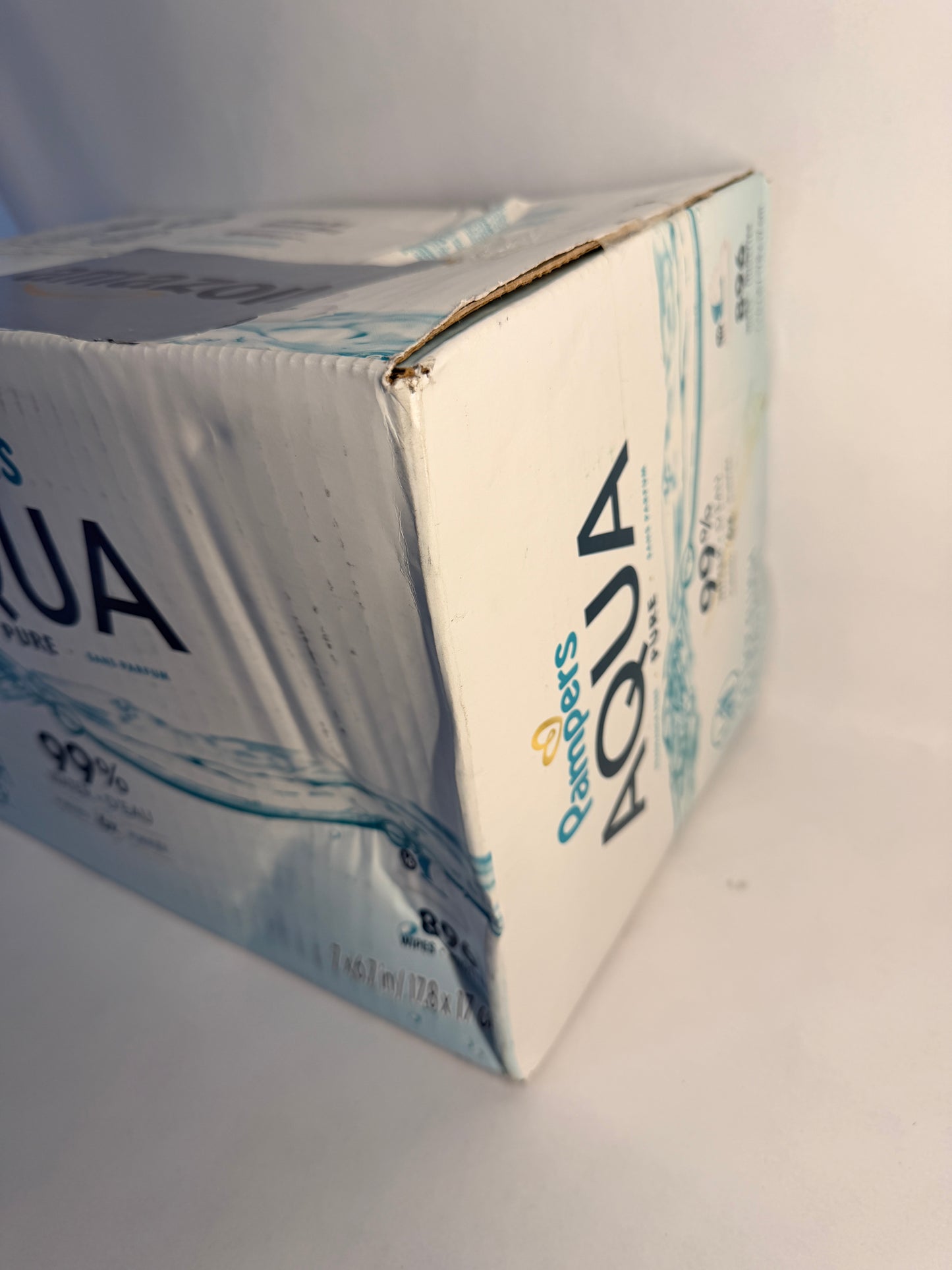Pampers Aqua Pure Baby Wipes 99% Water Fragrance Free 896 Total New Sealed