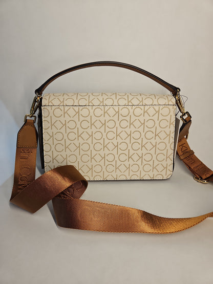 Calvin Klein Marin Crossbody Bag Vanilla H6AEJAS7 [New/NWT/Used] Women's Purse