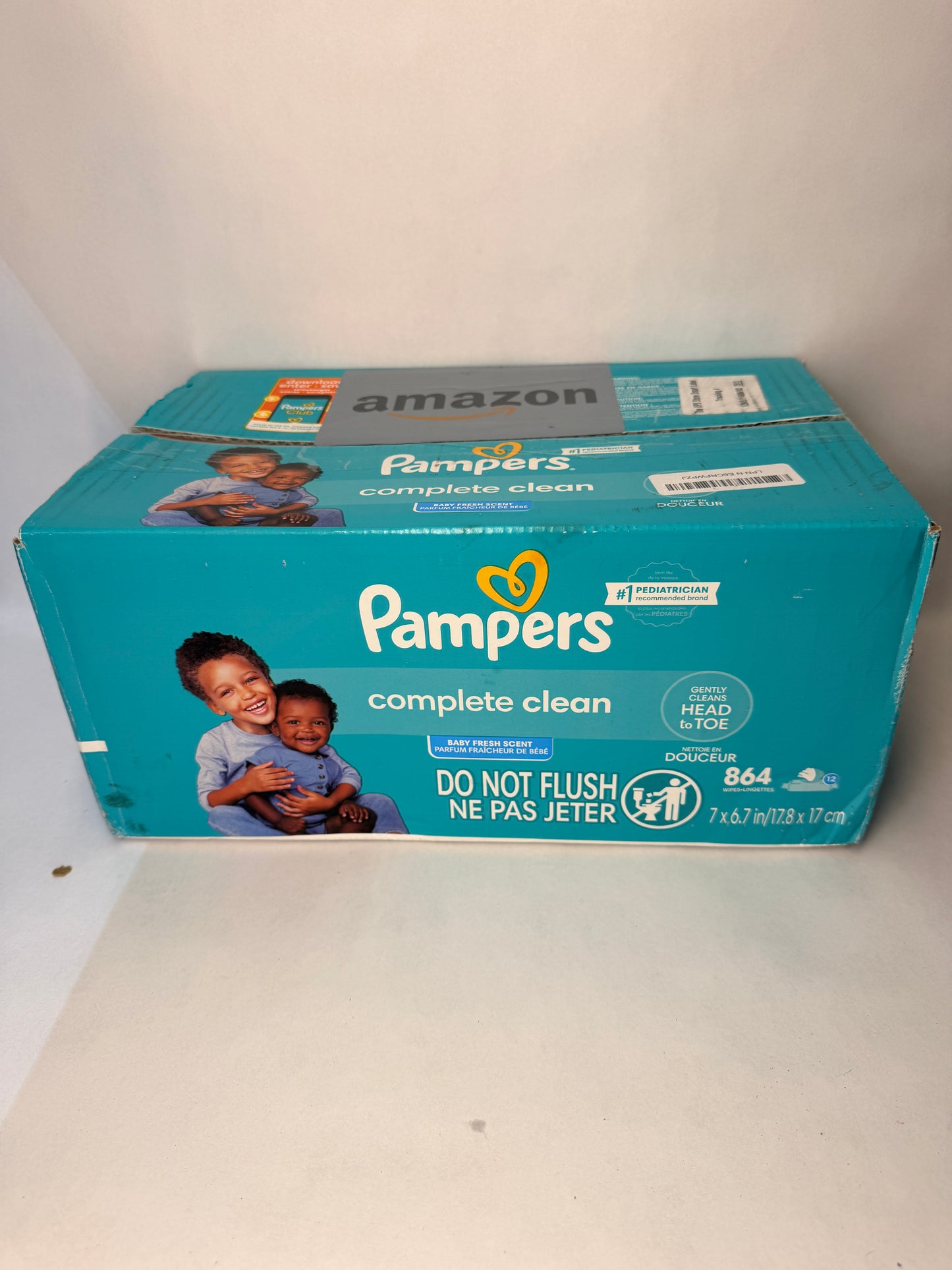 Pampers Baby Wipes Complete Clean Baby Fresh Scented 864 Total New Sealed