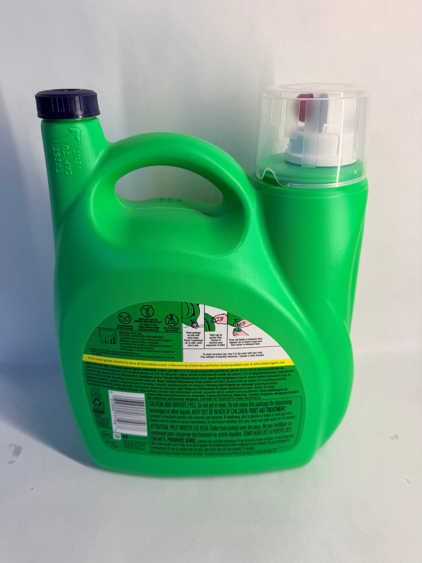 Gain Liquid Laundry Detergent Moonlight Breeze 154 Fl Oz 107 Loads