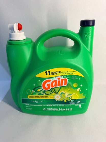 Gain, Liquid Laundry Detergent Original Scent, 194 Fl Oz