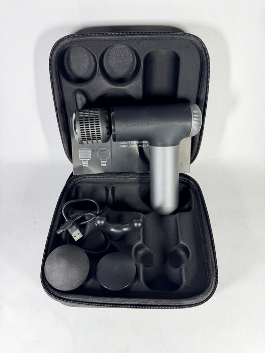 Sharper Image PowerBoost Pro+ Compact Hot & Cold Percussion Massager - Used