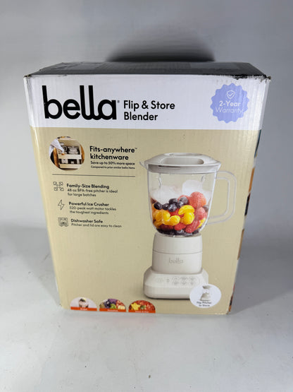 bella Fits-Anywhere Flip & Store Blender 48 oz 10-Speed 35103