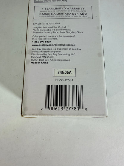 Best Buy essentials NSF 42/53 Water Filter for Select Samsung Fridges BE-SSHC531