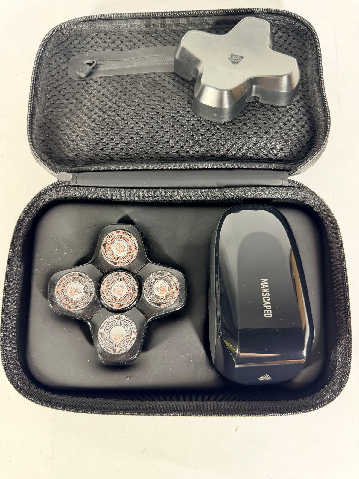 MANSCAPED The Dome Shaver Pro Head Shaver Wet/Dry 5 Rotary Heads