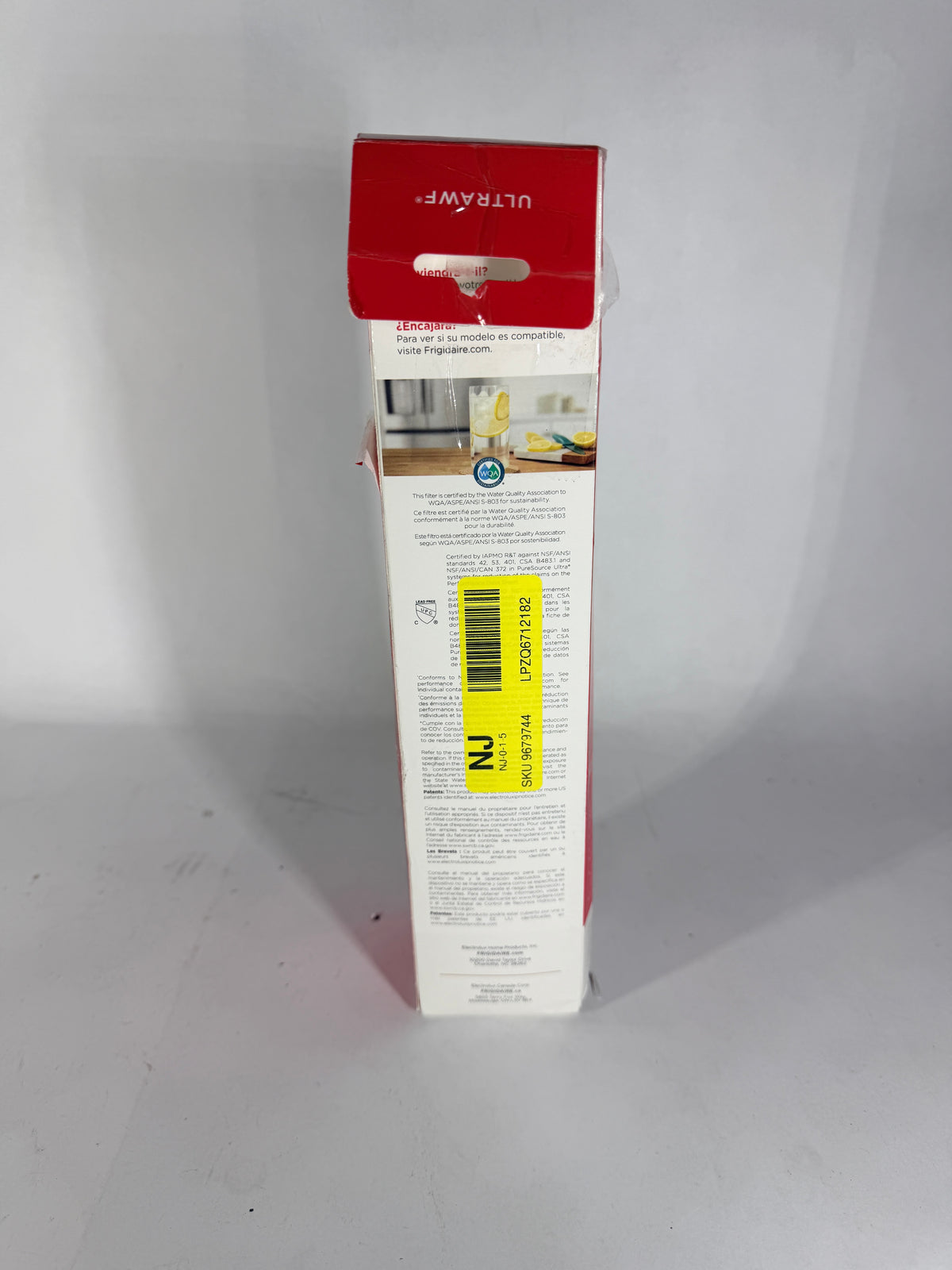Frigidaire PureSource Ultra ULTRAWF Refrigerator Water Filter
