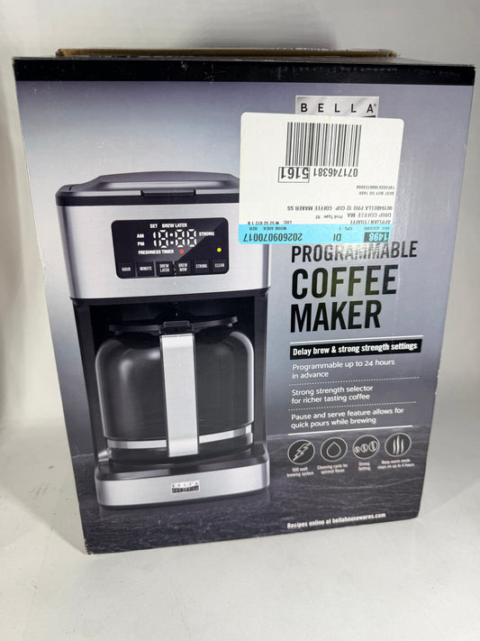 bella PRO MultiBrew 12-Cup Drip & Single-Serve Coffee Maker 90284 - Oatmilk
