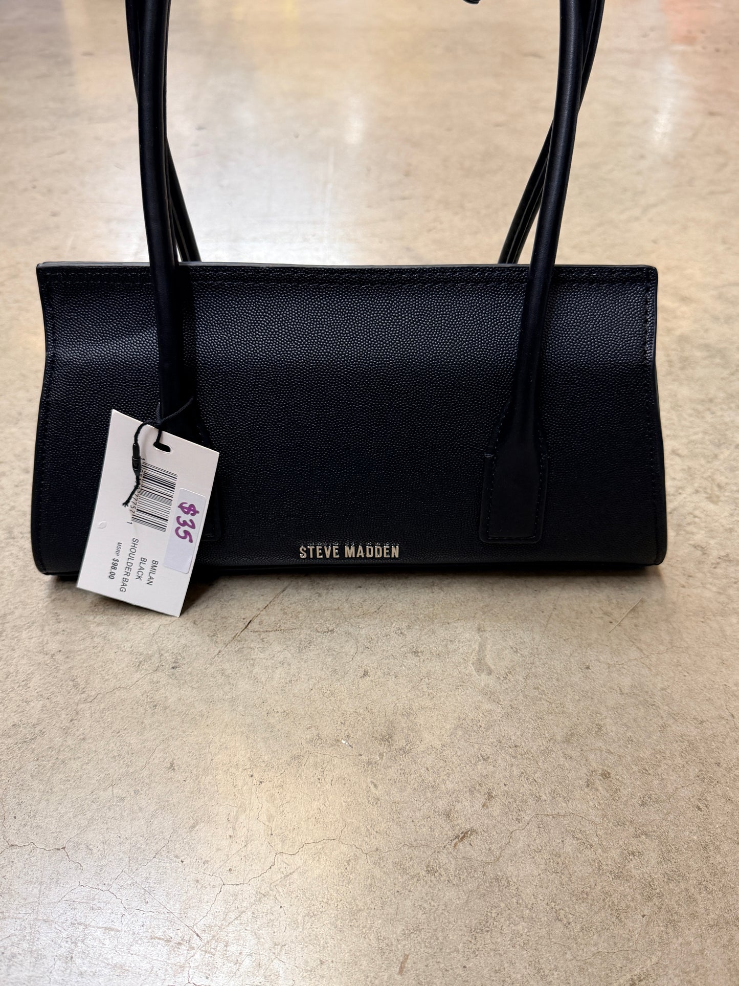 Steve Madden Bmilan Shoulder Bag - Black - 198190777571