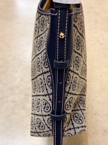Tory Birch T Monogram Medium Shoulder Bag - Navy - 197865407041