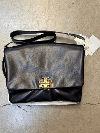 Tory Birch Kira Soft Leather Large Shoulder Bag - Black - 197865594635