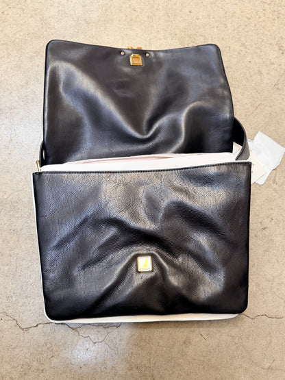Tory Birch Kira Soft Leather Large Shoulder Bag - Black - 197865594635