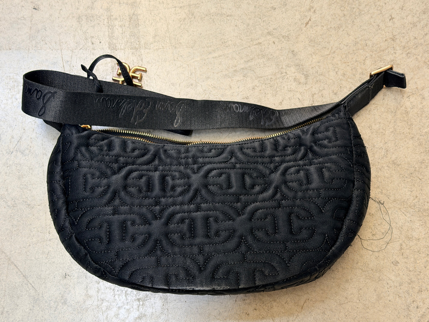 Sam Edelman Ethyl Crescent Sling Crossbody - Black - 701819242031