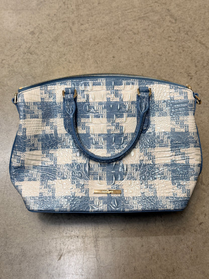 Brahmin Duxbury Sakura Satchel Bag - Blue - 749034422401