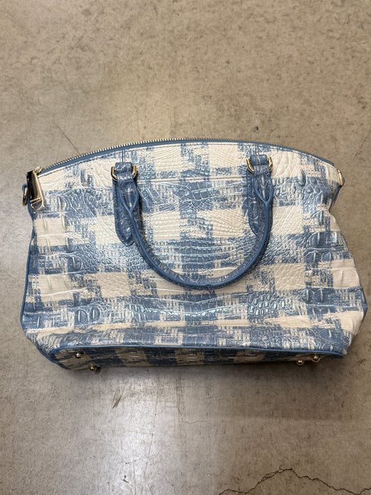 Brahmin Duxbury Sakura Satchel Bag - Blue - 749034422401
