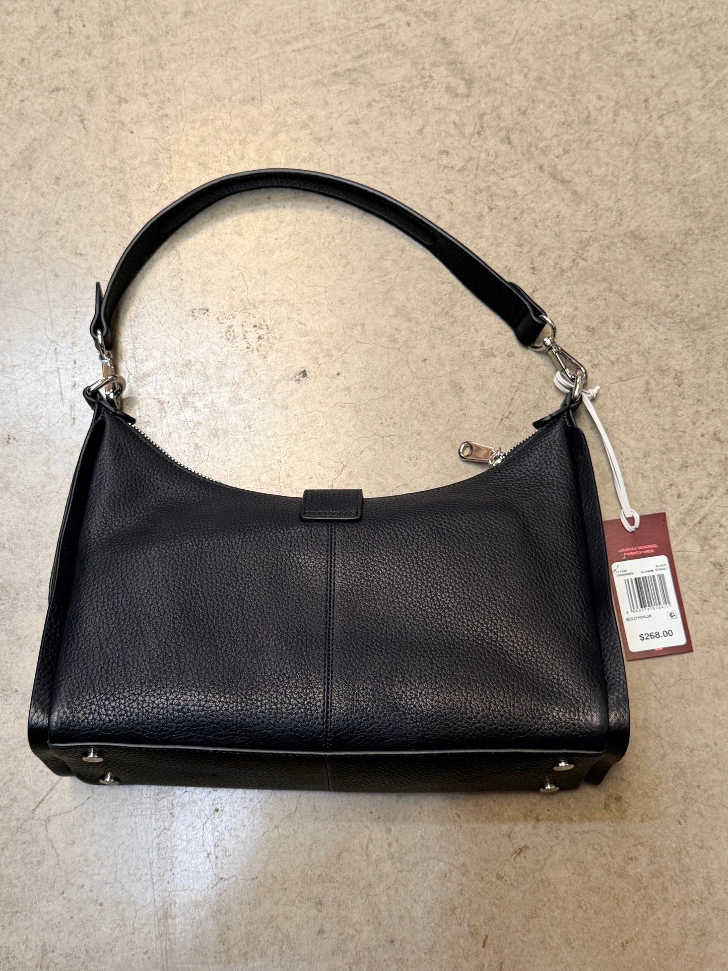 Radley London Sloane Street Medium Leather Shoulder Bag - Black - 5063370015611