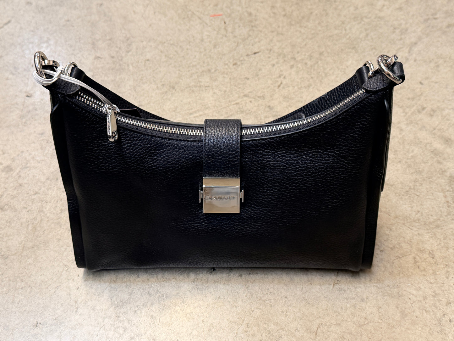Radley London Sloane Street Medium Leather Shoulder Bag - Black - 5063370015611