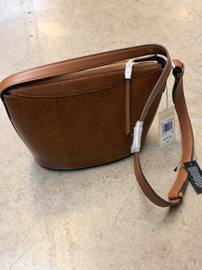 Radley London Kensal Faux Lizard Ziptop Crossbody Bag - Saddle - 5063370002840