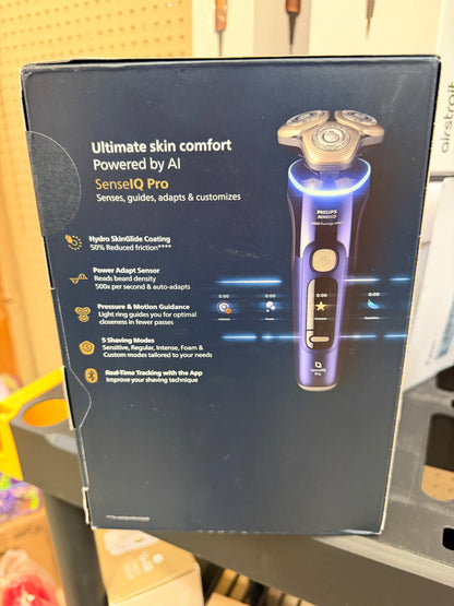 Philips Norelco i9000 Prestige Ultra Electric Shaver Wet Dry SenseIQ Pro