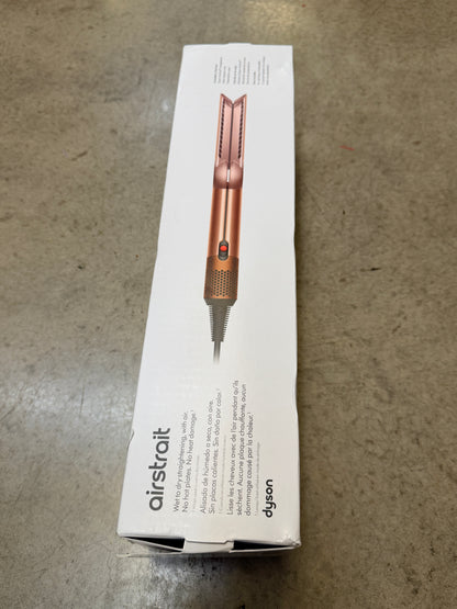 Dyson Airstrait Straightener Amber Silk Special Edition Wet to Dry Open Box