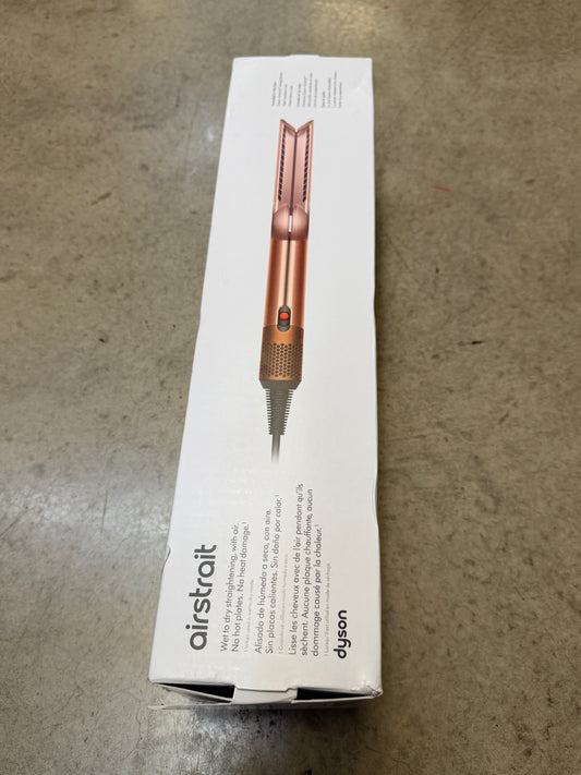 Dyson Airstrait Straightener Amber Silk Special Edition Wet to Dry Open Box