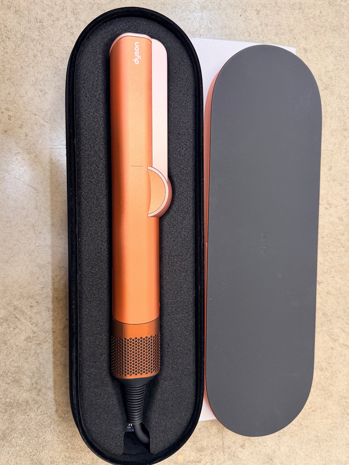 Dyson Airstrait Straightener Amber Silk Special Edition Wet to Dry Open Box