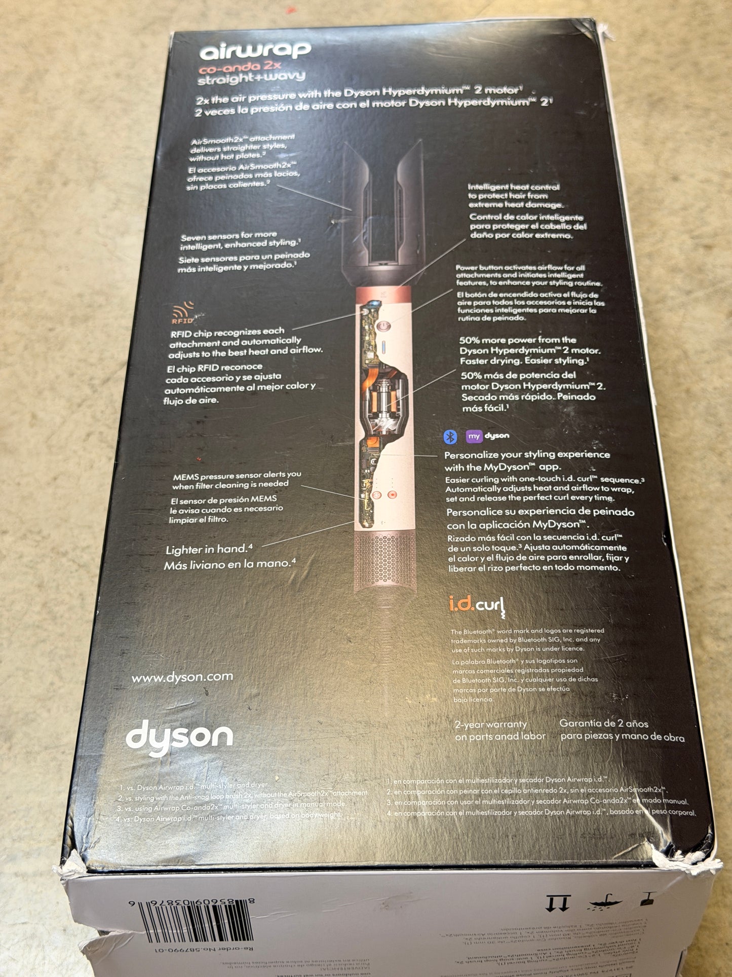 Dyson Airwrap Co-anda2x™ Multi-Styler and Dryer - Open Box Like New