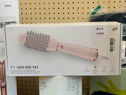 T3 AireBrush One-Step Smoothing Volumizing Hair Blow Dryer Brush New