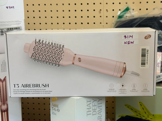 T3 AireBrush One-Step Smoothing Volumizing Hair Blow Dryer Brush New