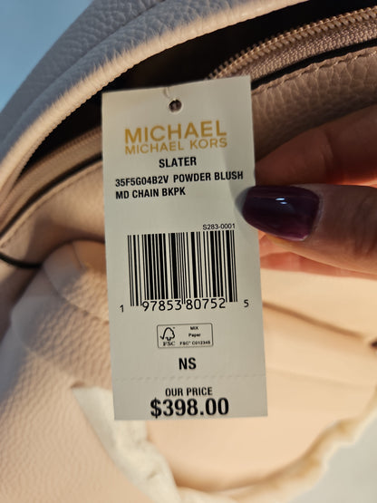 Michael Kors Slater Medium Backpack - Blush Powder Pink