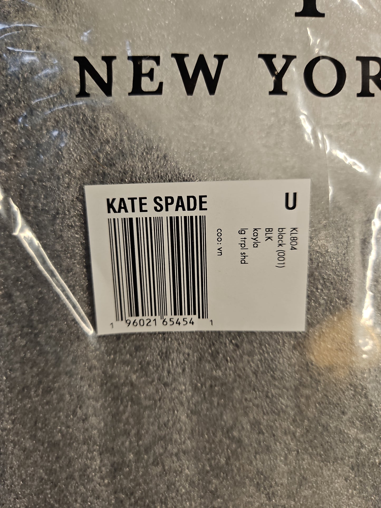 Kate Spade Kayla Large Triple Compartment Shoulder Bag - Black