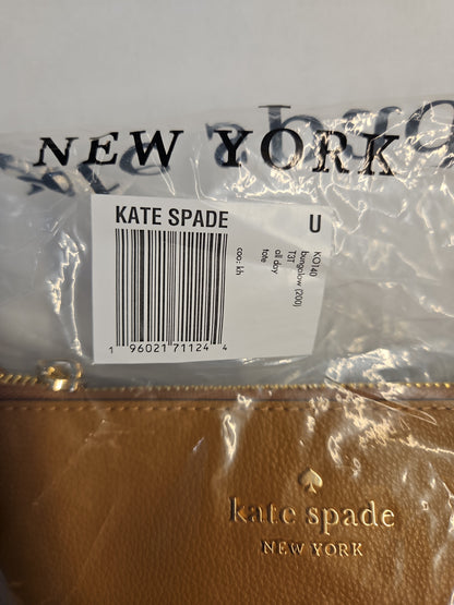 Kate Spade All Day Large Tote Bag Brown Pebbled Leather Purse - Bungalow Brown